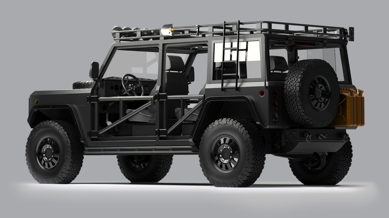 Illustration for article titled Bollinger Has Some Awesome Mods Planned For Its Upcoming Electric Truck
